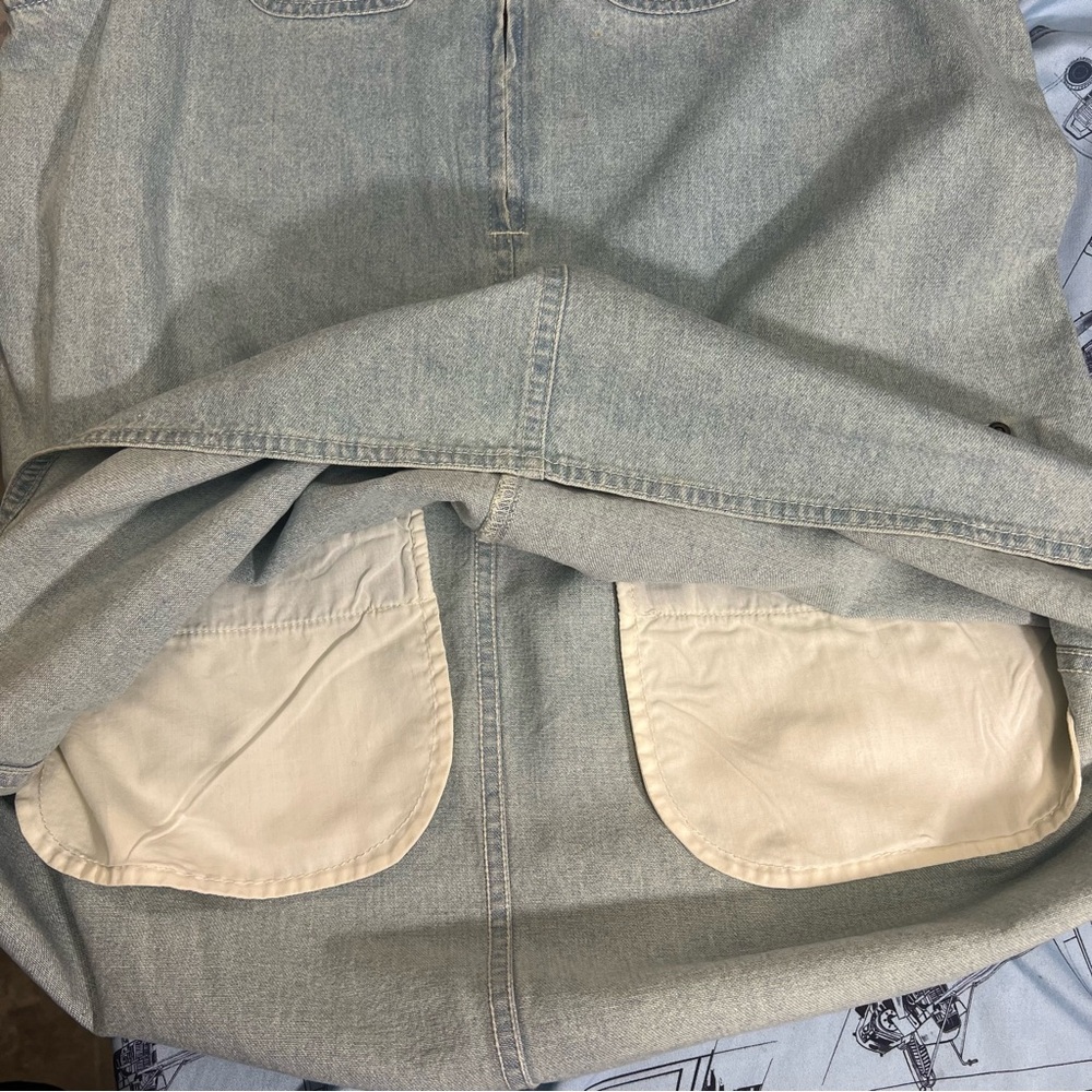 Liz Claiborne Denim Zip-Front Dress - Picture 6 of 9